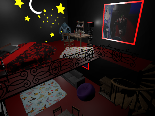 The Coven Apartment Room