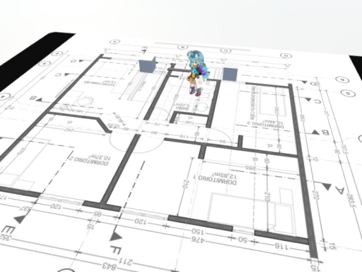 Plan in the floor with link