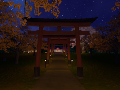 九尾神社˸VRCLightVolumes