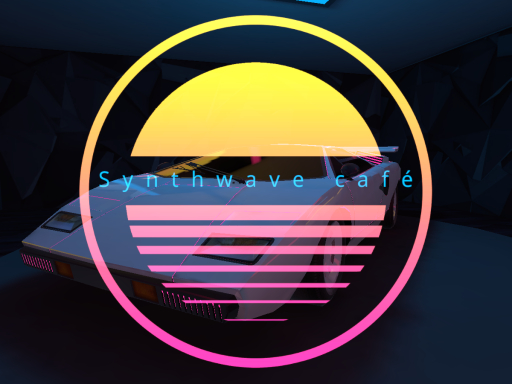 Synthwave café