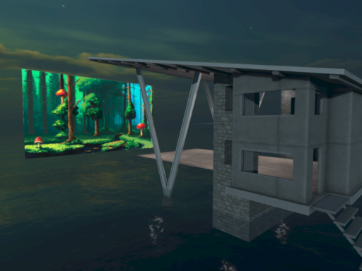 The Float Frame［work-in-progress］