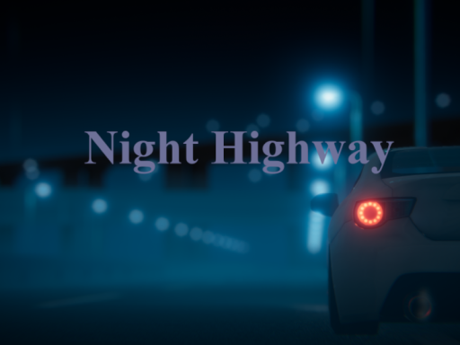 Night Highway Blue