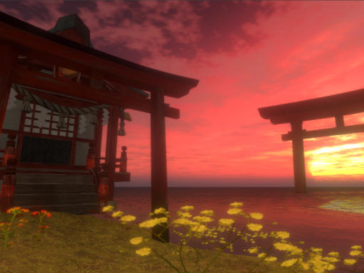 夕日を眺めて ～Watching the sunset～