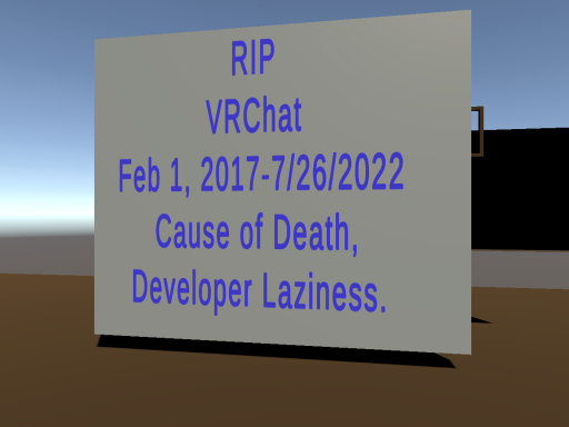 RIP VRCHAT