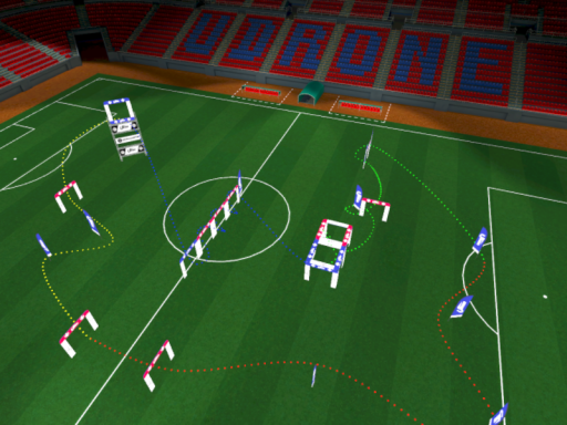 FPVDrone plactice room 48