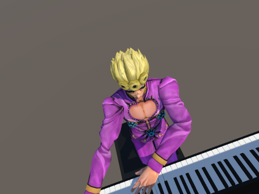 Just A Spinning Giorno neck‚ nothing to see here