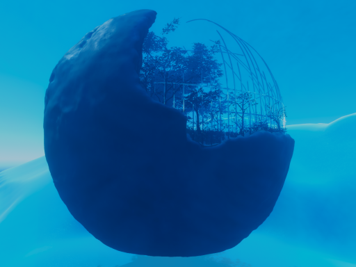 雪の繭 cocoon of snow