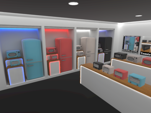 レトロっぽい家電セットデモワールド