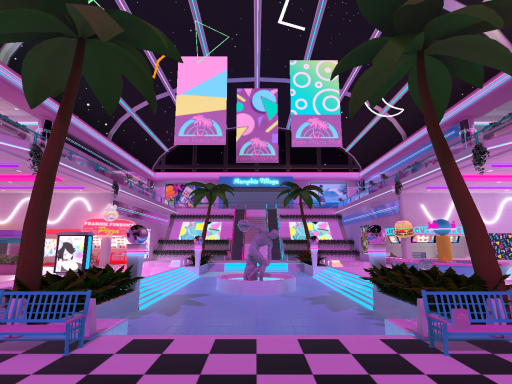 Main Plaza Neon - Palm Plaza Mall