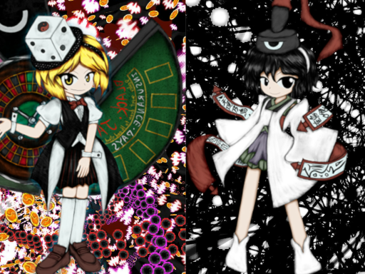 Len'en ⁄ Touhou 3D Xeno A and Tsurubami stage and boss battle v1․02