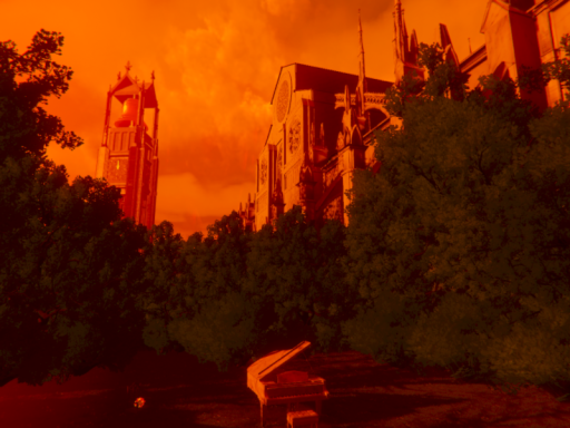 as warm as the sunset