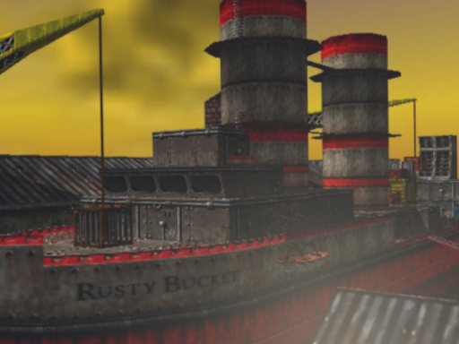 Rusty Bucket Bay With Some Jojo Avatars