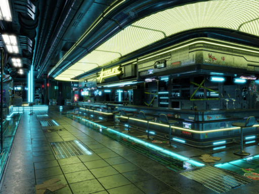 CyberPunk 2077 AFTERLIFE Bar