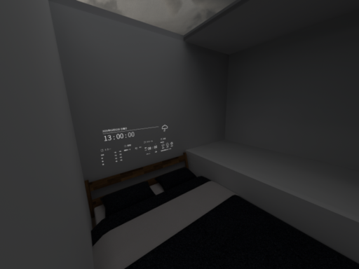 ふつうに寝る部屋