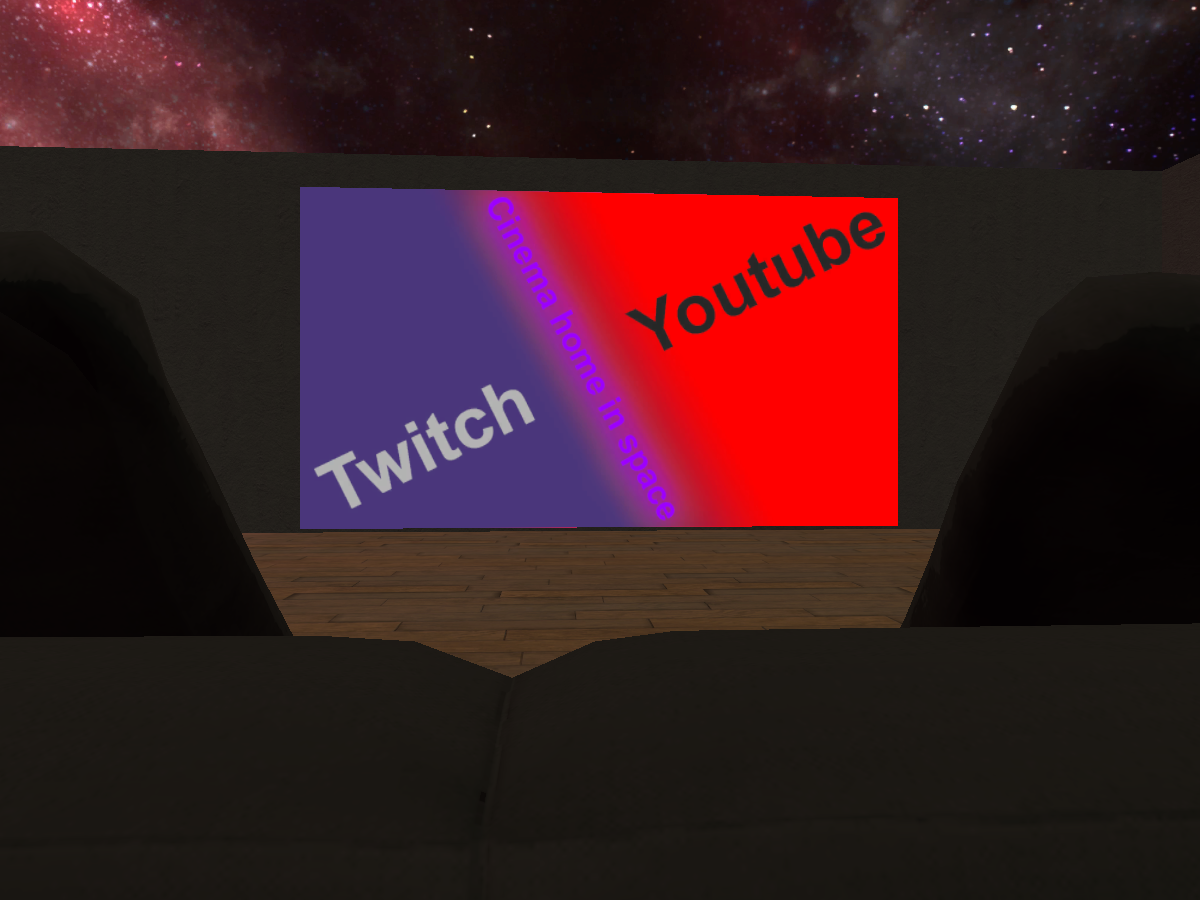 Cinema Home In Space