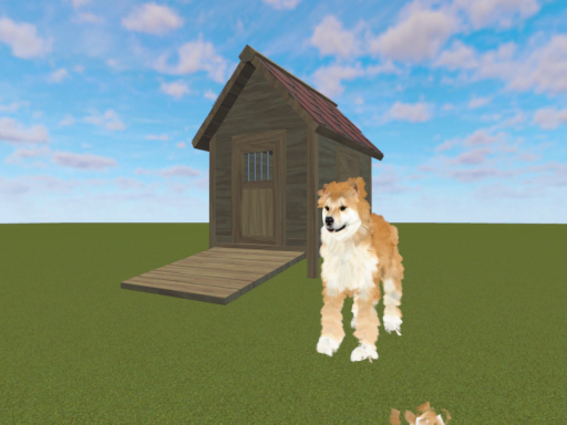 柴犬を収穫するためだけのワールド