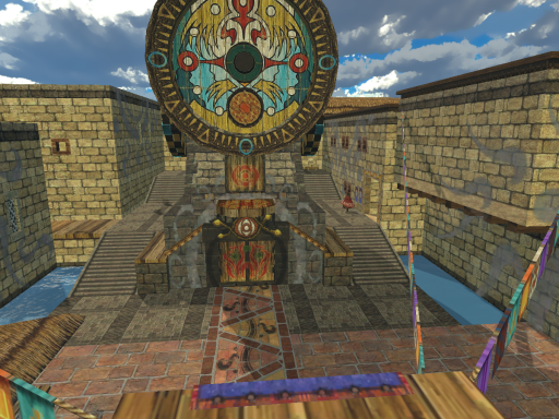 Majoras Mask 3d Clock Town Simulation