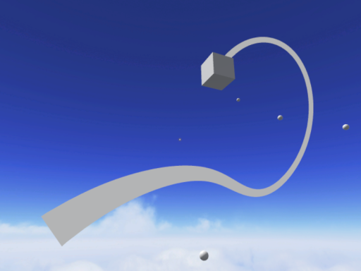 軌跡を眺めるワールド