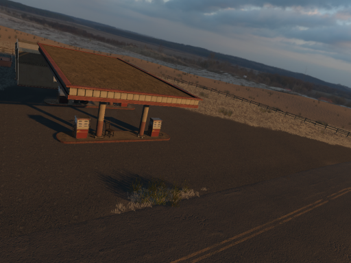 Desert Gas Station