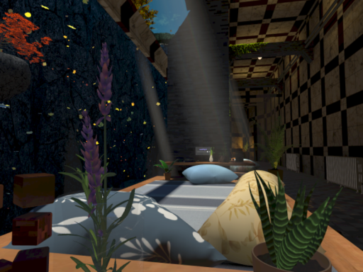 陽だまり渓谷 - Flow of autumn leaves -