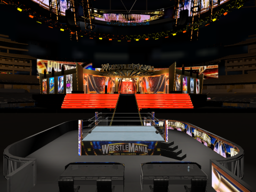 WWE WresttleMania 39 （2K23） （Mod） （Night Time）