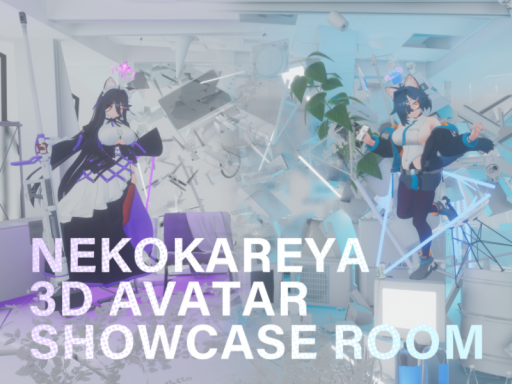 NEKOKAREYA 3D Avatar Showcase Room