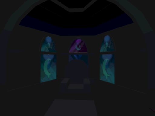 nightmare throne room