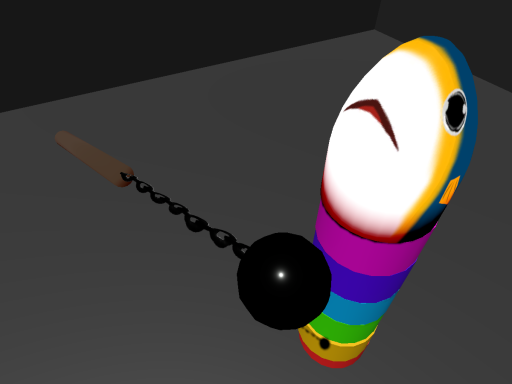 フレイルだるま落とし Flail Daruma Otoshi