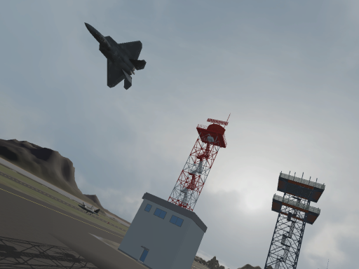 Seagull Island AirBase˸ F-22 ＆ F-15