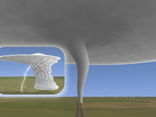 Realistic Tornado