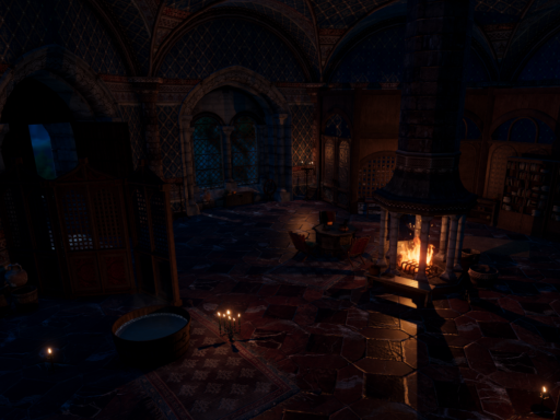 Kaer Morhen Night Time