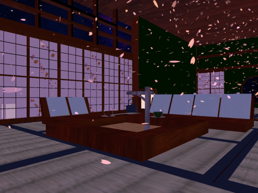 mugi's 夜桜舞う部屋mugi's cherry falling night