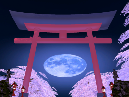 KemoLamia night shrine 夜のケモラミア神社