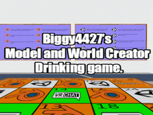 VRChat Creator's Drinking Game