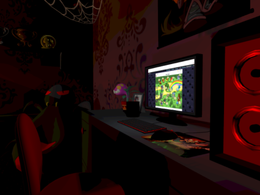 Hot Topic Emo Kid Neopets Bedroom