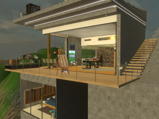 リリーホワイトの別荘