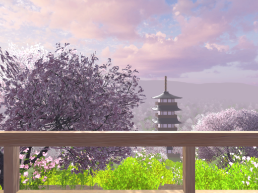 my Cherry blossom Residence - お花見を楽しむ和風屋敷 -