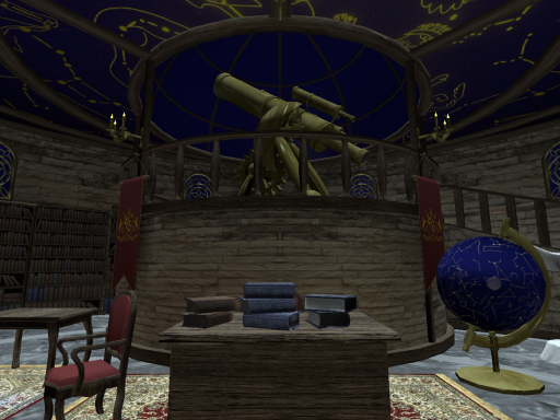 Chihiro's Library room