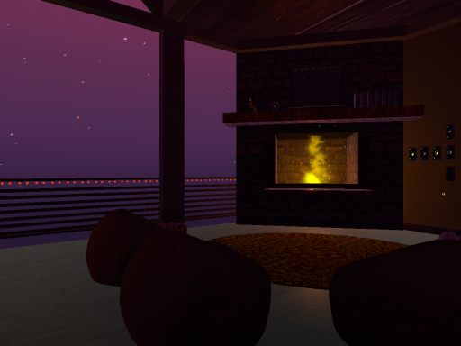 Purple Retreat Cabin