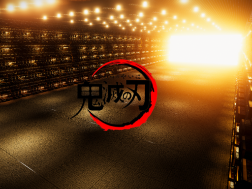 Infinity Castle Corridor - Kimetsu No Yaiba