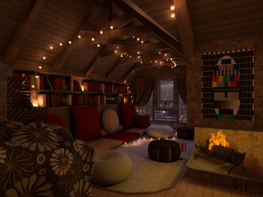 The Cozy Room but Rainy