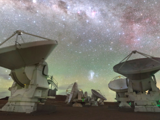 Night Sky Chajnantor plateau
