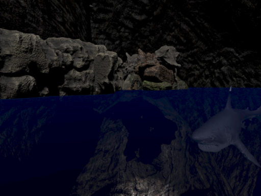 The journey in the cave