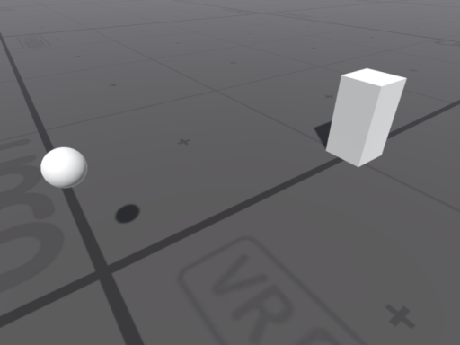 put the ball on the pedestal