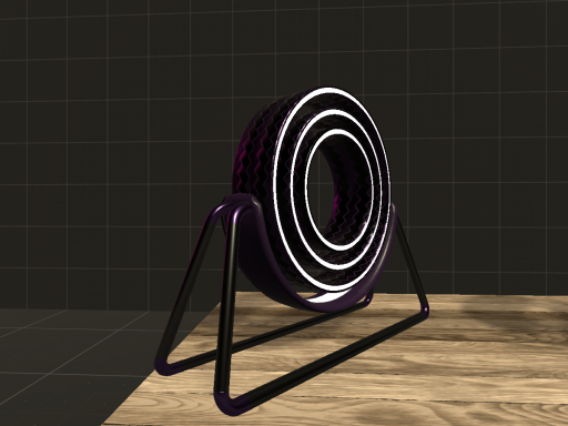 Stabilized Gyroscopic Motion Light Demo
