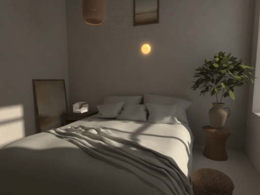 Cozy Halloween Rain Room