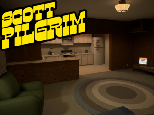 Scott And Wallace's Apartment ｜ Scott Pilgrim