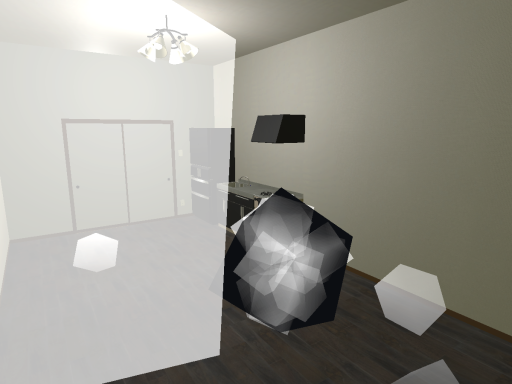 Apartment model room