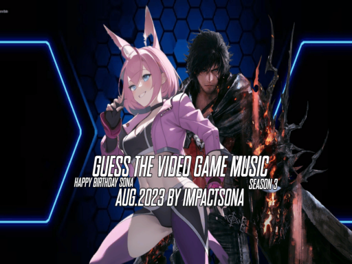 Guess The Video Game Music ｜Aug․2023
