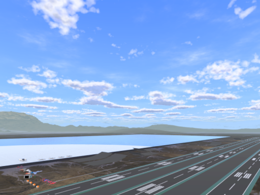 体积云飞行图测试